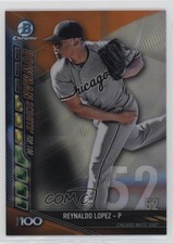 2017 Bowman Chrome Scouts Top 100 Orange Refractor 3/25 Reynaldo Lopez n1u