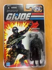 GI Joe 25th Anniversary Snake Eyes 2007 Hasbro MOC Sealed Figure Foil