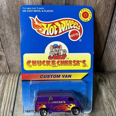 Hot Wheels 1997 Chuck E Cheese's Custom Van 16979 Exclusive Edition