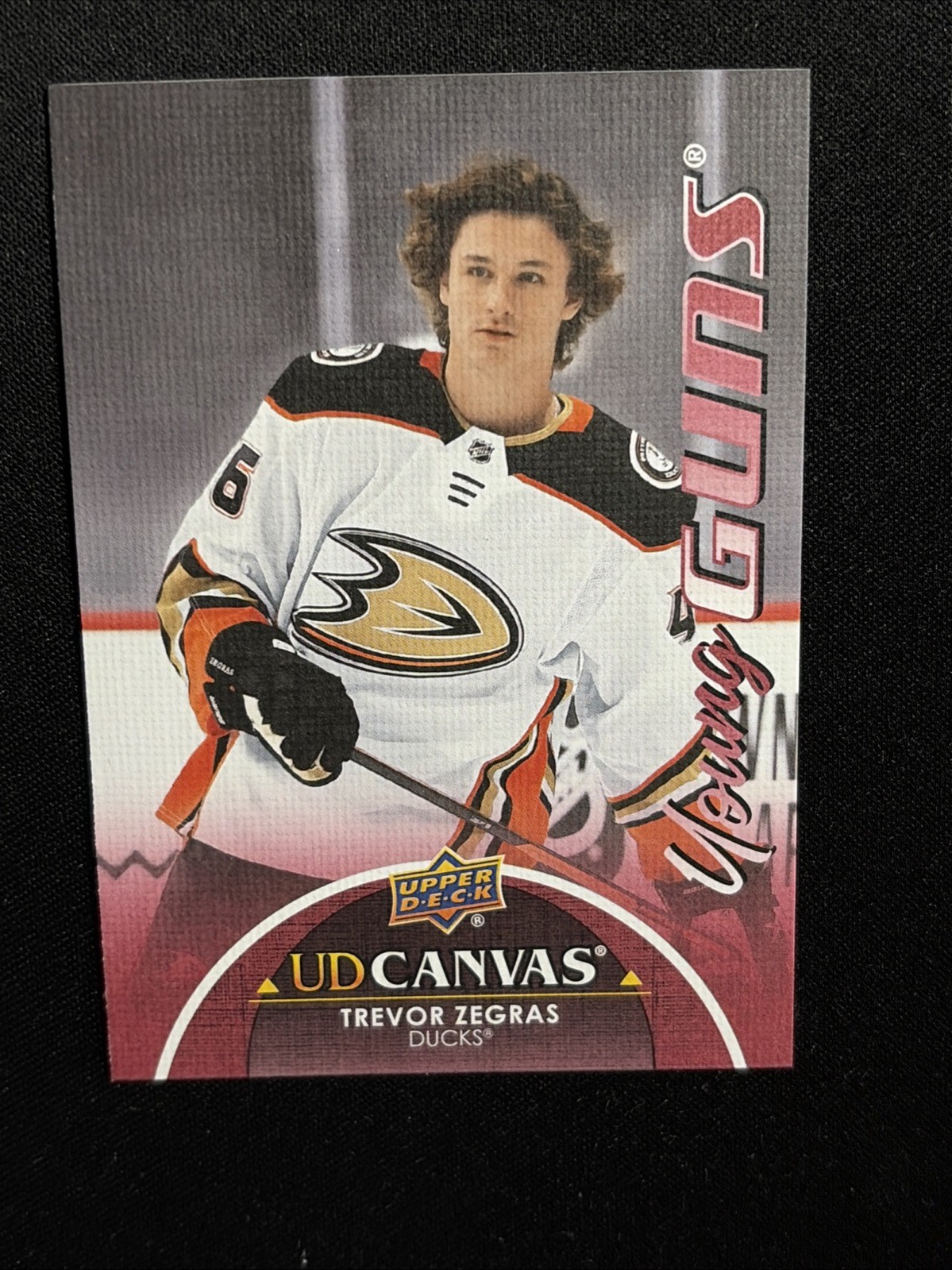 21-22 UD Series 1 Hockey Young Guns Canvas C117 Trevor Zegras