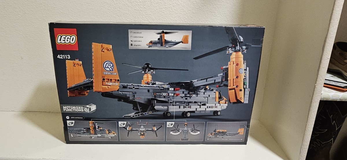 LEGO TECHNIC: Bell-Boeing V-22 Osprey (42113) Brand New Sealed Box
