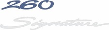 Sea Ray Vintage 260 Signature Decals Custom Order