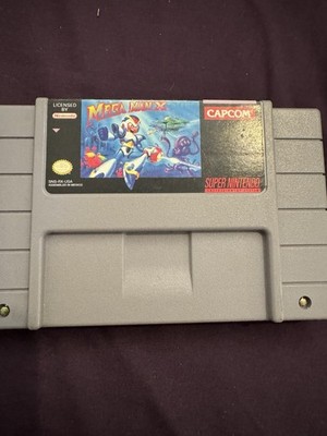 Mega Man X (SNES, Super Nintendo) - Capcom - Authentic, Tested, Majesco variant