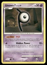UNOWN [P] 33/100 RARE MAJESTIC DAWN POKEMON LP