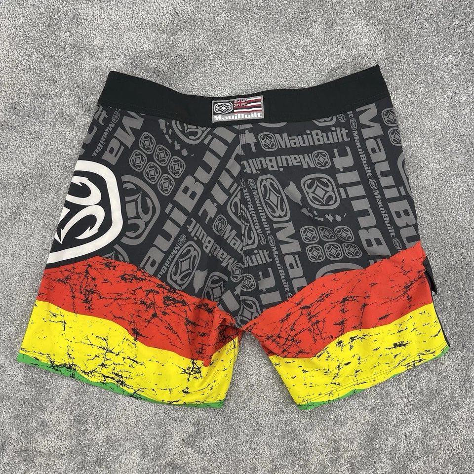 Maui built Hawaii Shorts Mens 36 BoardShorts Swim Surf Trunks - Image 2 of 4