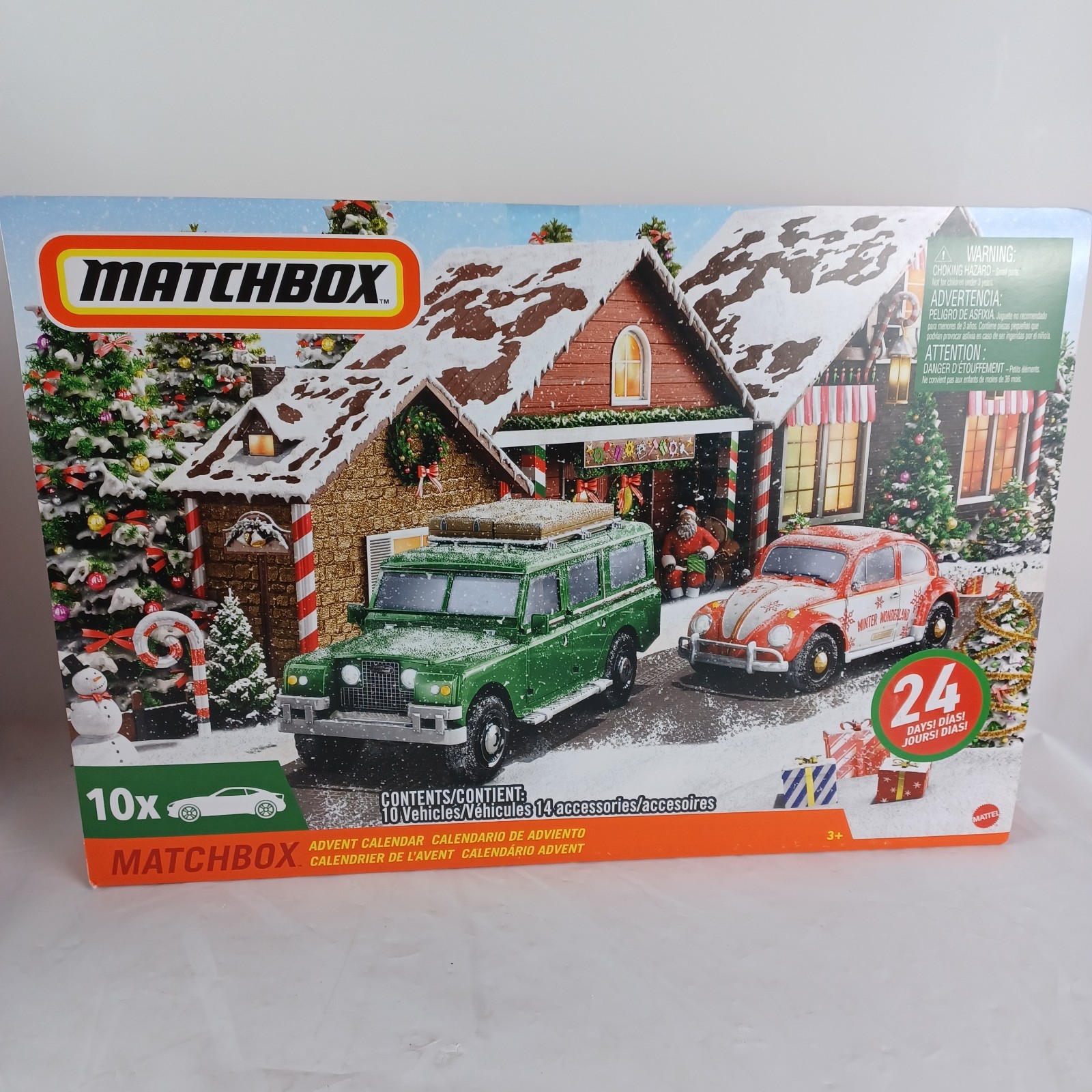 Matchbox Cars Advent Calendar for 2023 24 Surprises Behind Each Door 10 Vehicles