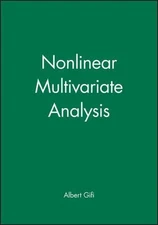 NONLINEAR MULTIVARIATE ANALYSIS (WILEY SERIES IN By Albert Gifi - Hardcover