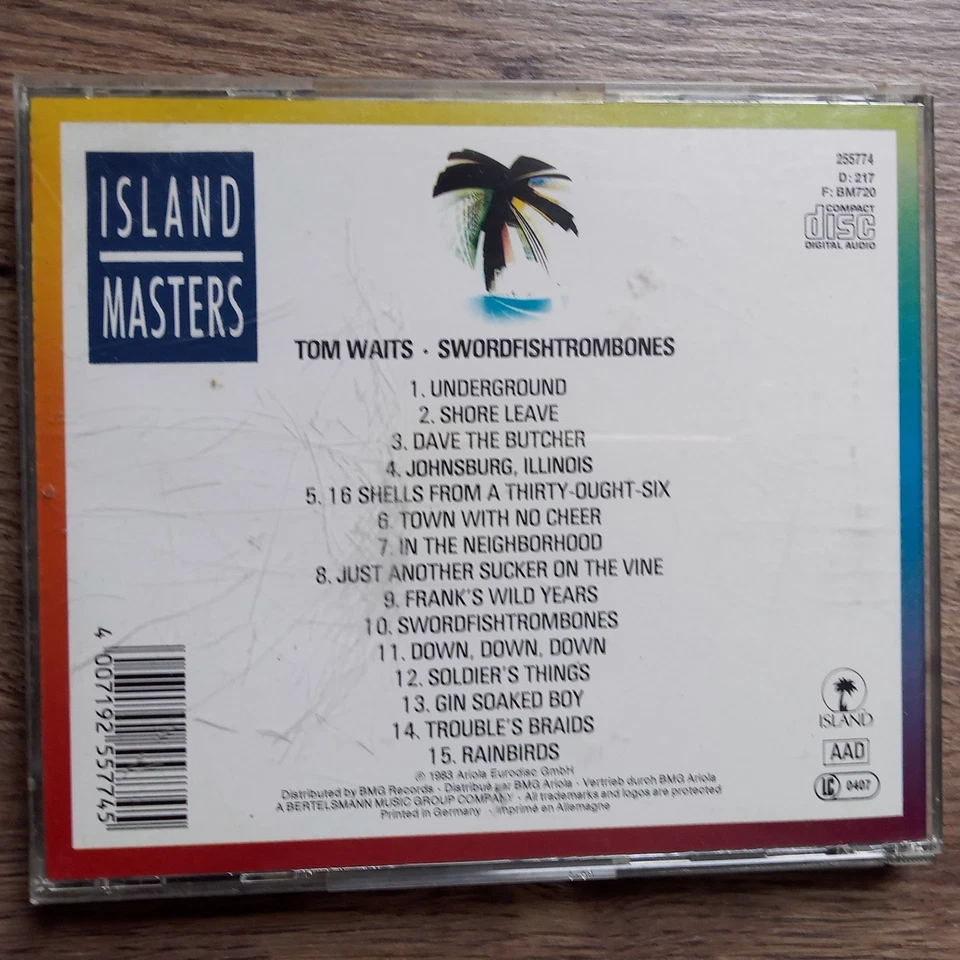 TOM WAITS - Swordfishtrombones - Bild 2 von 2