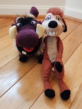 Disney The Lion King Timon And Pumbaa Disney Store 8" Plush Set