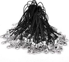 100PCS DIY Charm Straps with Lobster Clasp Colorful Lanyard Cords for Phone Char