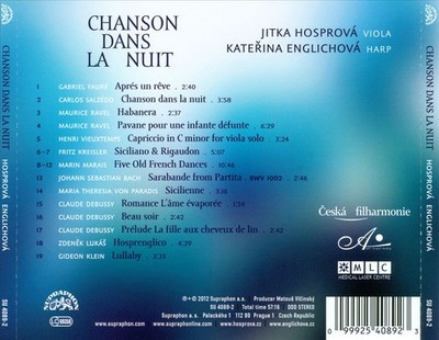 CHANSON DANS LA NUIT NEW CD