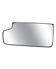 Driver Side Lower Heated Mirror Glass Fit for Chevy Silverado GMC Sierra Left