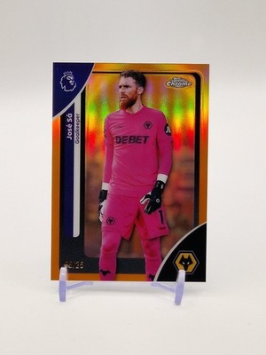 Topps Chrome EPL 2026 Jose Sa Wolverhampton Wanderers /25 Orange