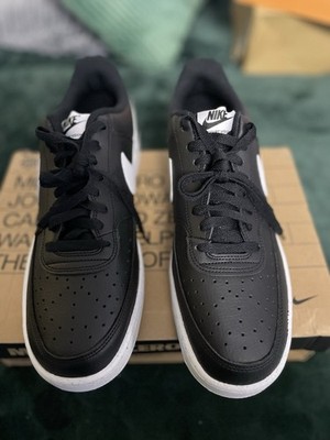 Nike Court Vision Low NN   Schwarz/Weiß   Größe EU 45,5   Neu mit Box