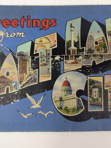 Juego de libros de postales de colección Saludos desde Salt Lake City recuerdo desplegable sin publicar - Imagen 5 de 16