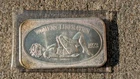 United States Silver Corp 1973 Women's Liberation 1oz .999 Silver Bar Toner