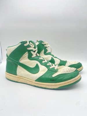 Nike Dunk High Vintage Kiefer Grün Pine Green Rarität Alt US13 / EU 47,5  2007