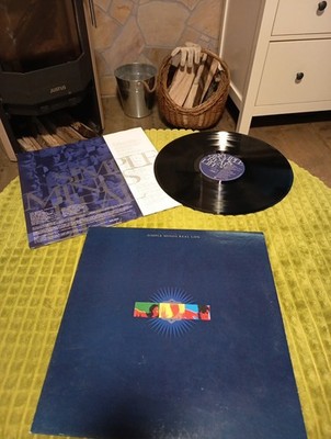 Simple Minds Real Life Virgin Vinyl LP