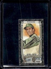 2025 Allen & Ginter Rollie Fingers Short Print Mini RC Black Bordered SP #328