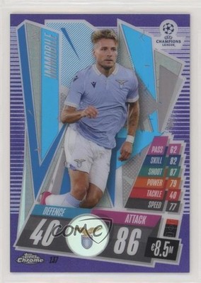 2020 Topps Chrome Match Attax UEFA Champions League /299 Ciro Immobile #137 00e8