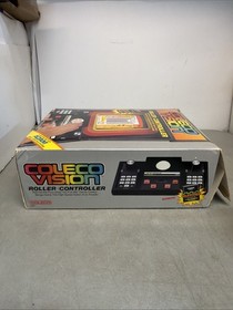 Colecovision Roller Controller in Box - W/ Slither & ADAM Adapter