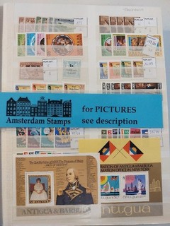 British Colonies vf MNH assortment in neat book incl better TOPICS Part 6 TOP!