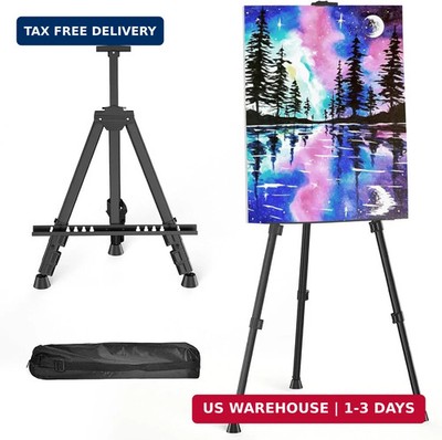Easels for Painting Canvas, Aredy 66'' Art Easel for Drawing, Portable Painting E