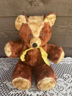 Vintage Brown Teddy Bear Indiana Vintage Stuffed Animals for sale