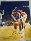 New York Knicks Earl Monroe autographed 11x14 vs  Baltimore B.  photo  PSA DNA *
