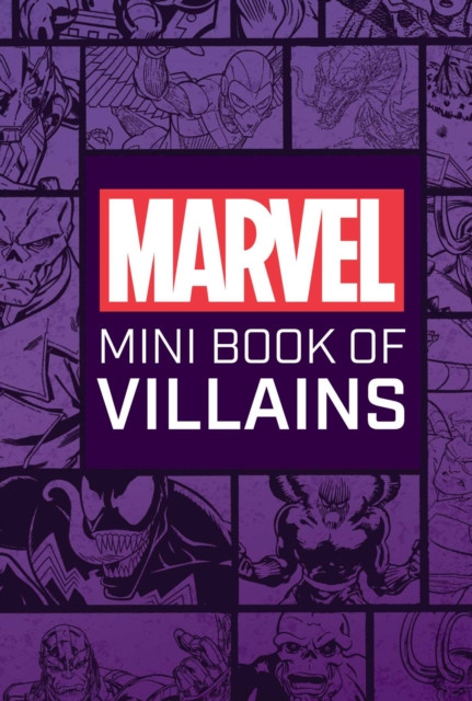 Marvel Comics: Mini Book of Villains by Scott Beatty (Hardback Book)