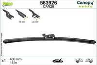 Valeo 583926 Wischblatt FüR Opel Peugeot Renault Seat Skoda VW