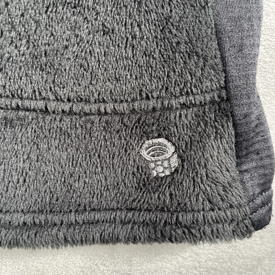 2 Mountain Hardwear Monkey Fleece Jackets Women L Full Zip Mock Neck Sweater - Image 3 of 4