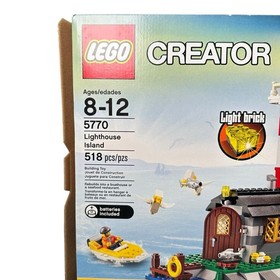 Lego Creator Lighthouse Island (5770) Sealed Bags Open Box Light Brick Manual
