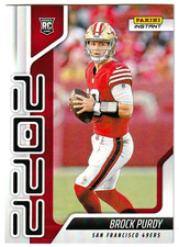 2022 PANINI NFL YEAR ONE BROCK PURDY #Y42 RC ROOKIE 49ERS 1/874