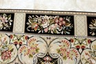 8X10 MAGNIFICENT ANTIQUE HANDMADE VEGETABLE DYE AUBUSSON NEEDLEPOINT WOOL RUG — photo 6