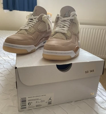 Size UK 4 - Jordan 4 Retro Shimmer W - Image 1 of 4