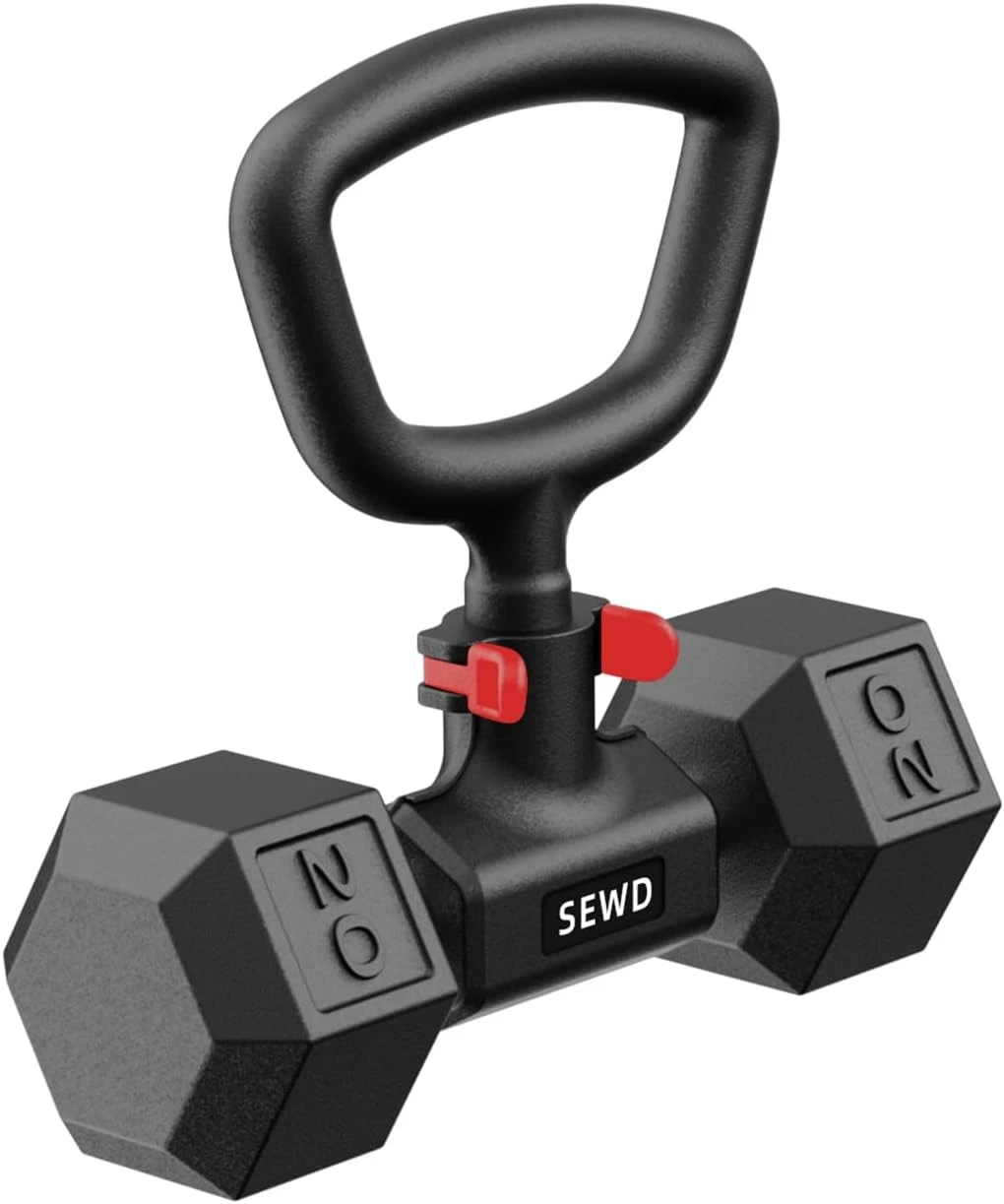 Dumbbell Kettlebell Converter Turn Dumbbells into Kettlebell Home Gym Workout