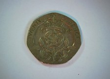 United Kingdom 1996 20 Pence Elizabeth II 20p (Tudor Rose reverse) Coin
