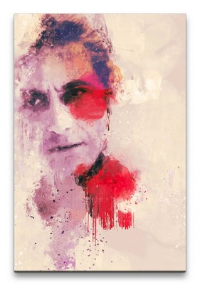 60x90cm Al Pacino Der Pate Porträt Abstrakt Kunst Kultfilm Mafia Leinwandbild