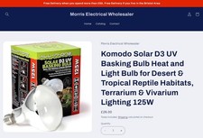 Komodo Solar D3 UV Basking Bulb 125w