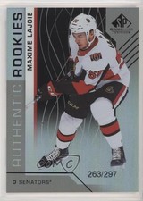 2018 SP Game Used Authentic Rookies Rainbow 263/297 Max Lajoie Maxime #113 7l6