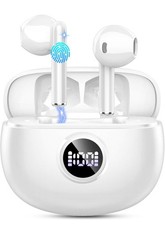  MSRP 29.99 BT5.3 Earbuds   40  Hrs Playtime, ENC Mic, LED Case, IP7 Waterproof