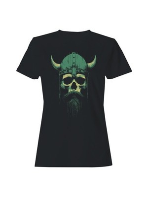 Viking Skull Warrior Art Women's T-shirt