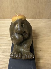 Rare Vintage 1970s Mini Meepuls Character Candle Unlit Collectible Novelty Mint