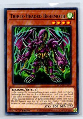 Triple-Headed Behemoth Common Doom of Dimensions DOOD-EN029 LP