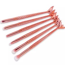 NEW 6 Piece Mermaid Fishtail Brush Set