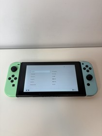 Nintendo Switch Animal Crossing Edition 256GB Console + Dock + Extras, Tested