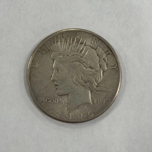 1926 Peace Silver Dollar (P) No Mint Mark $1 Dollar US SILVER COIN!!