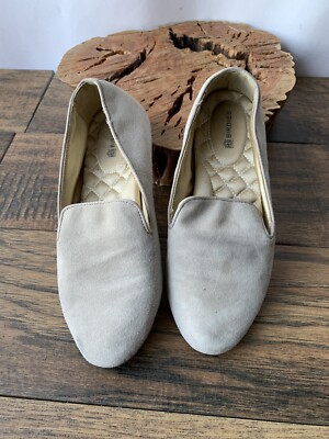 Birdies  Velvet Brown Grey  Flats 5.5 N16