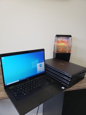 A lot of 5 Dell Latitude 5400 128GB SSD, Intel Core i5 8th Gen., 1.1 GHz, 8GB)